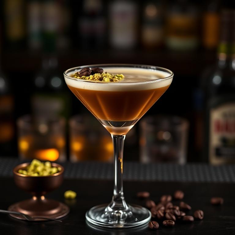 Pistachio Espresso Martini